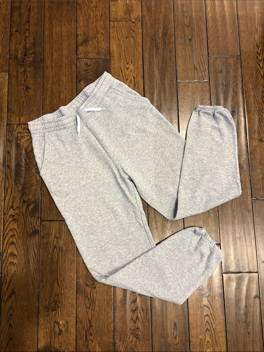 Old Navy Light Gray Kids Fleece Jogger Sweatpants